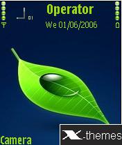 Leaf Water Drop Themes